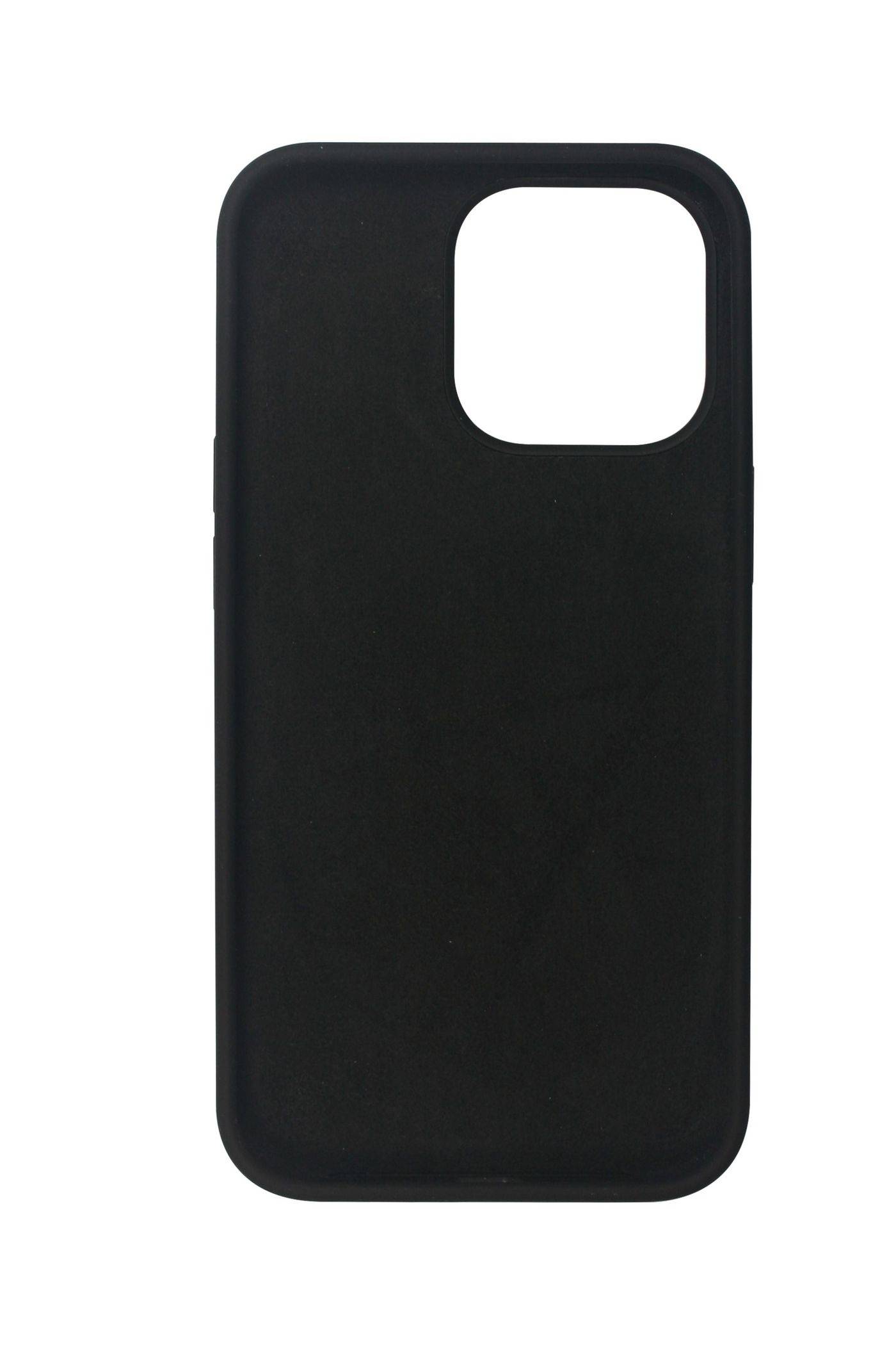 eSTUFF Black silk-touch silicone case for iPhone 13 Pro Max custodia per cellulare 17 cm (6.7") Cover Nero-2