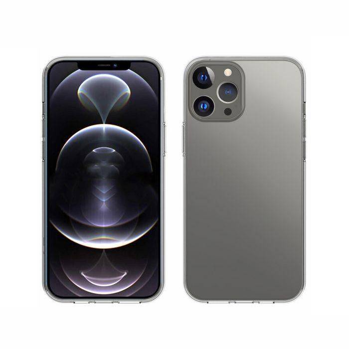 eSTUFF Clear soft Case for iPhone 13 Pro Max custodia per cellulare 17 cm (6.7") Cover Trasparente-1