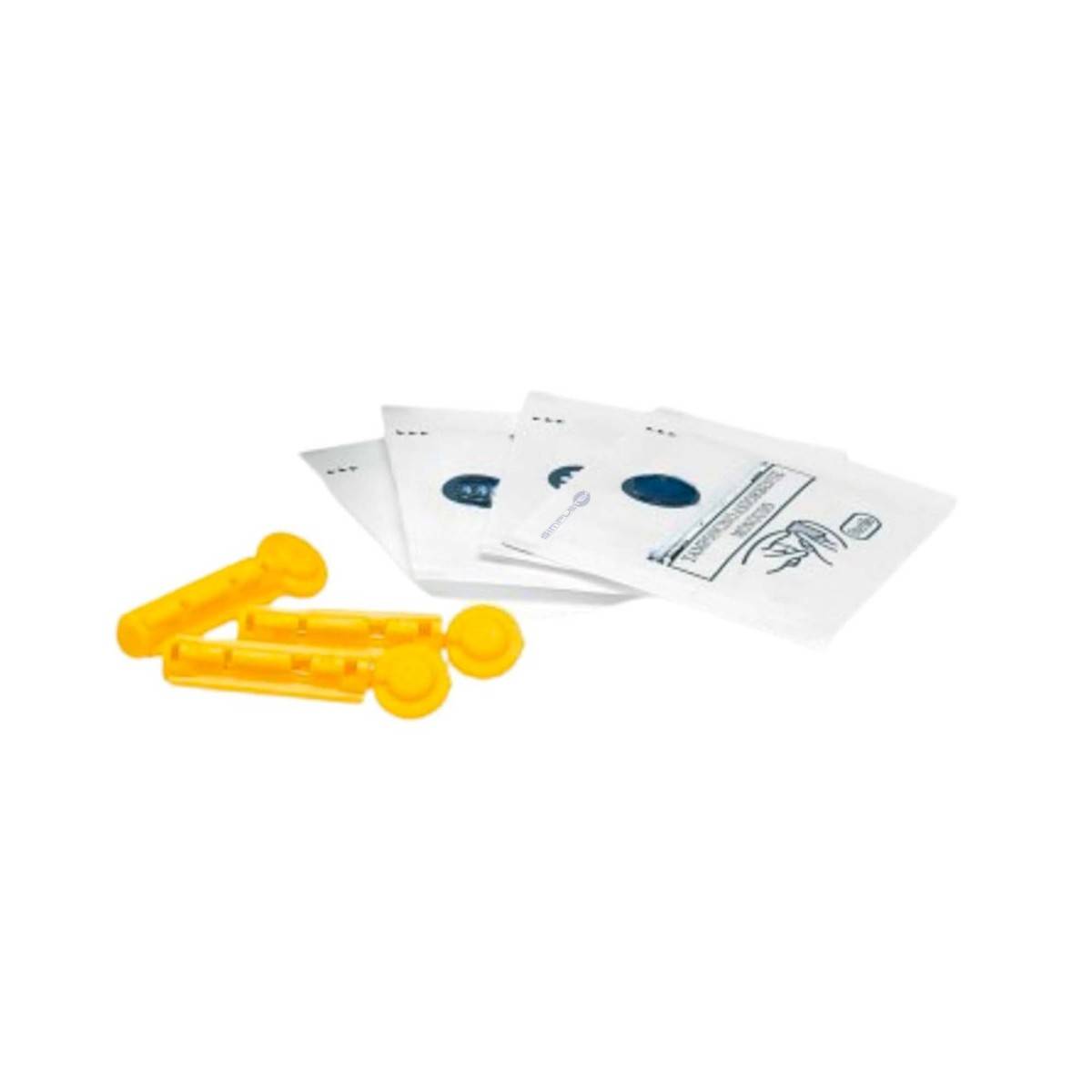 Pic Lancette Pungidito Sterili Pronto Digitest Tamponcino Glicemia 25 Pz Test-1