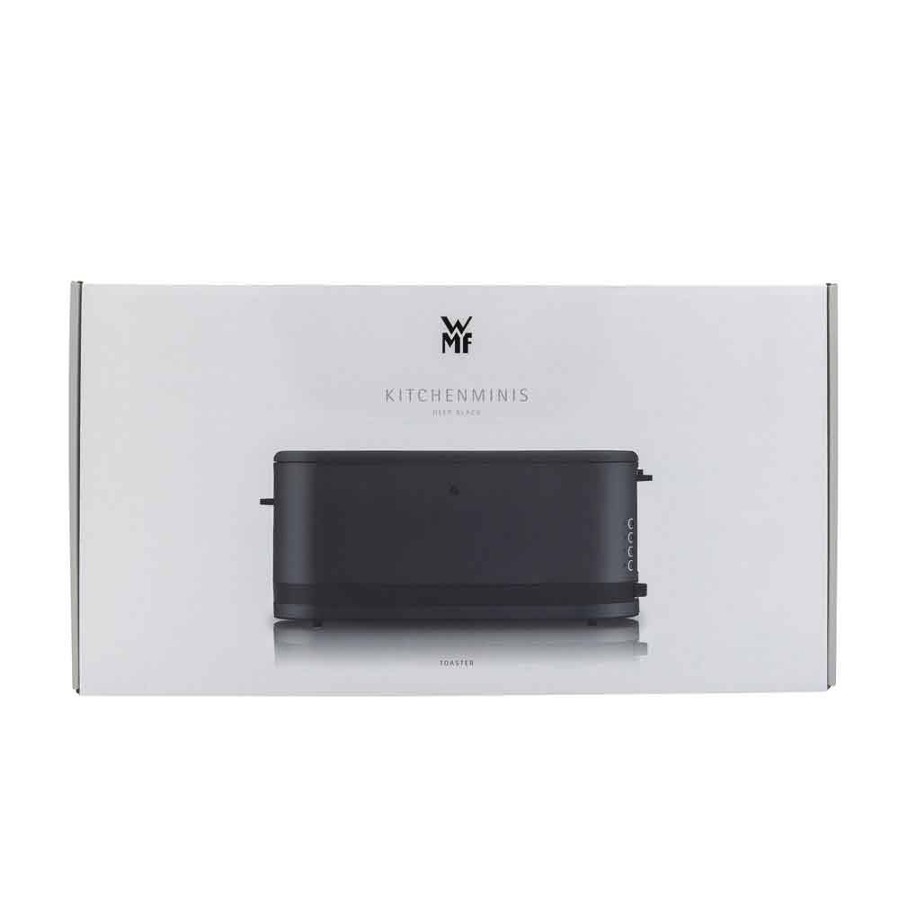 Tostapane da cucina WMF mini a fessura lunga, nero profondo