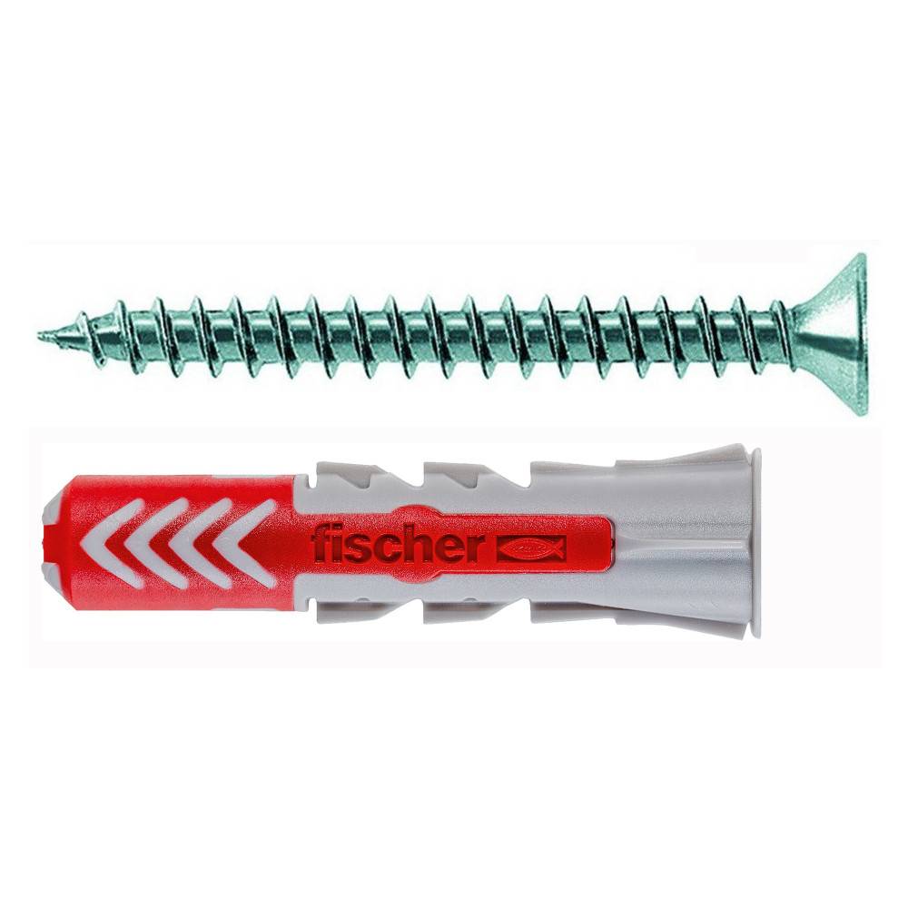Fischer duopower 6s tassello nylon con vite da 6mm - 100pz-0