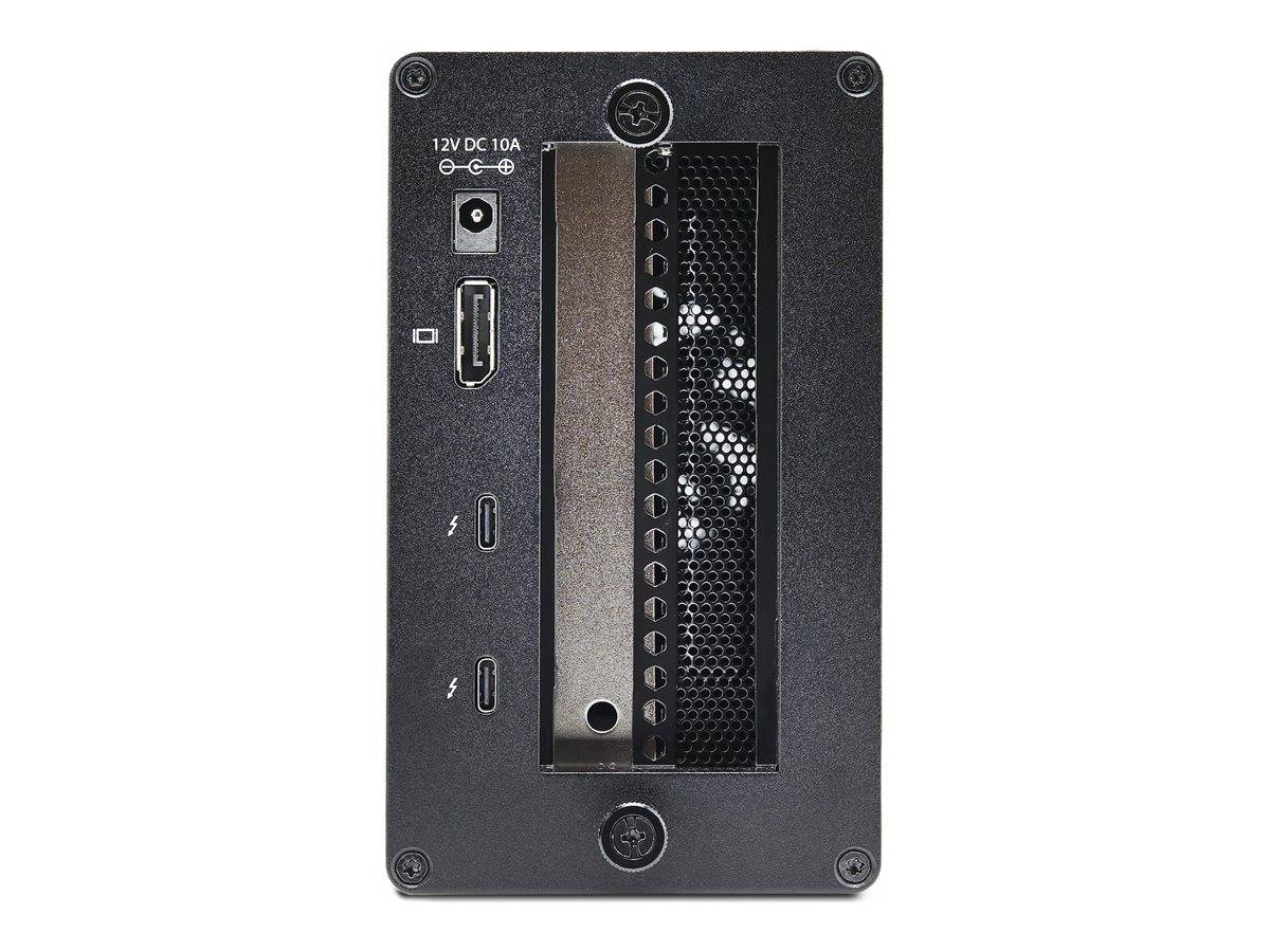 StarTech.com Chassis Thunderbolt 3 PCIe, Enclosure esterna con doppi slot PCI Express, Box PCIe per laptop/Desktop/All-I-4