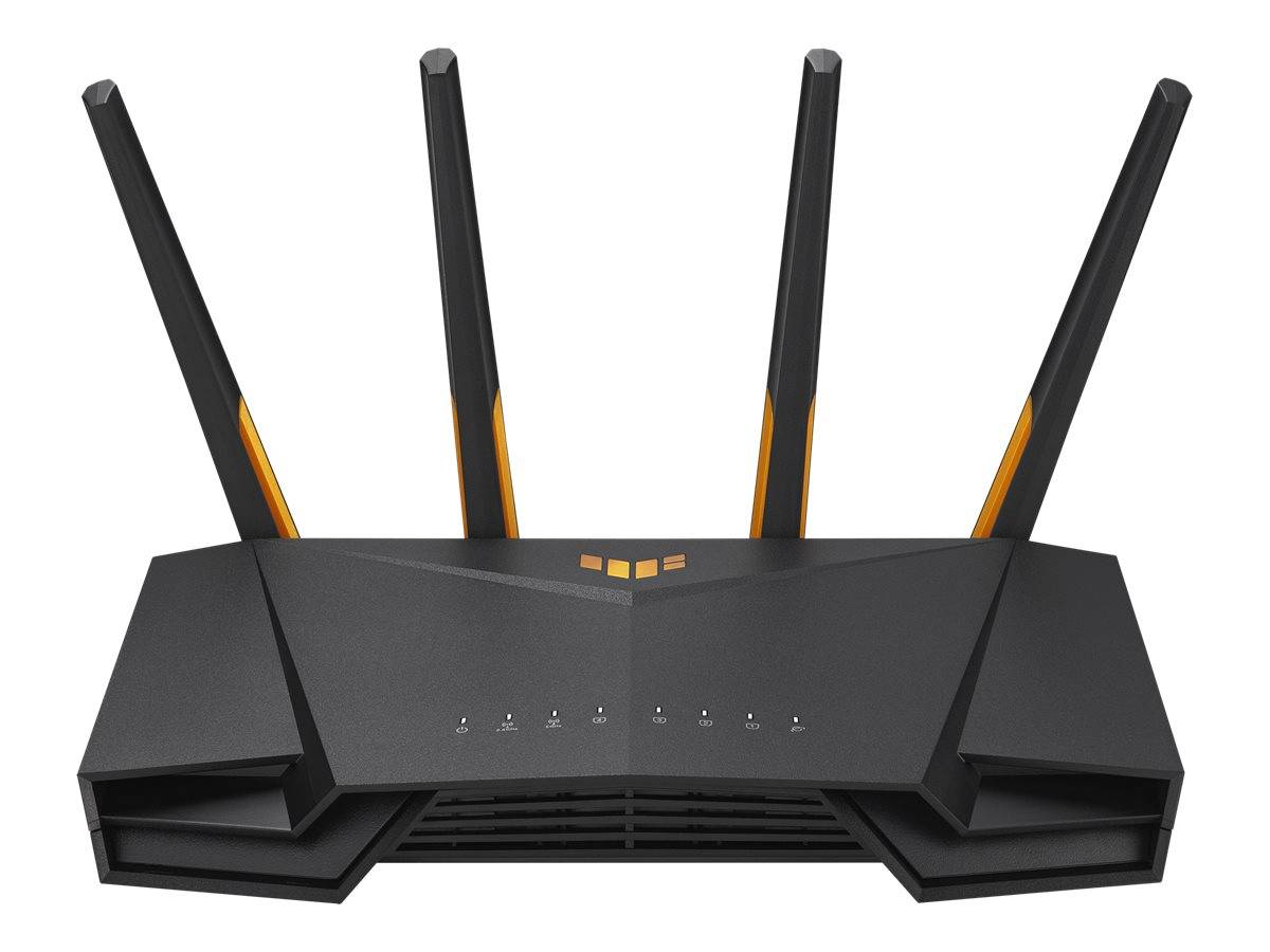 ASUS TUF Gaming AX3000 V2 router wireless Gigabit Ethernet Dual-band (2.4 GHz/5 GHz) Nero, Arancione-0