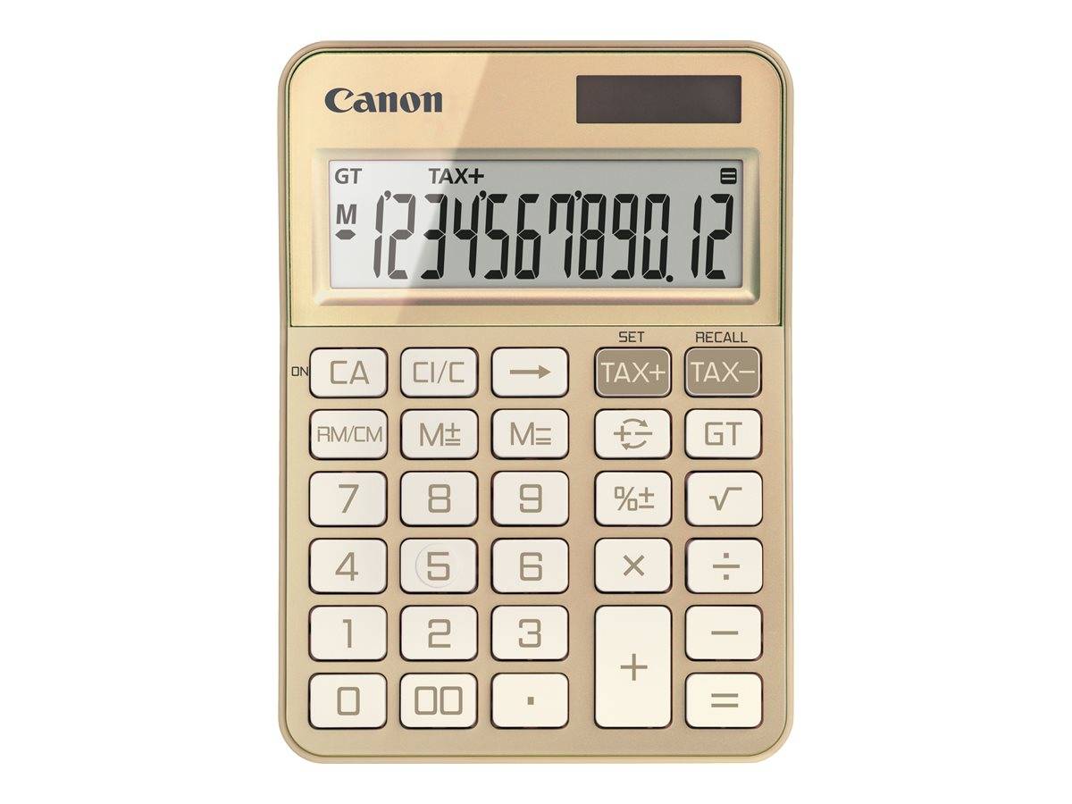 Canon KS-125KB calcolatrice Desktop Calcolatrice di base Oro (KS-125KB-GD EMEA HB OFFICE - CALCULATOR)-0