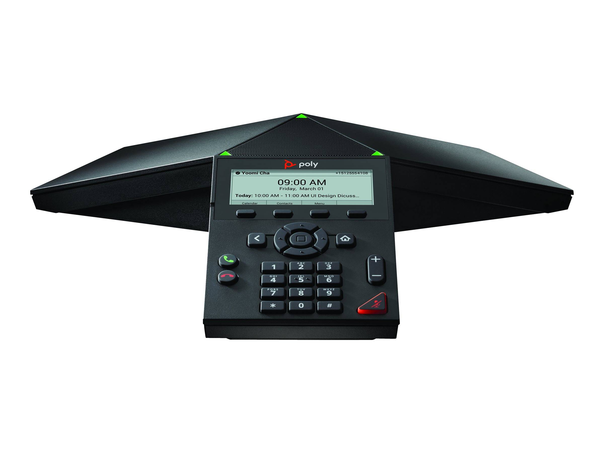 Hp poly telefono ip per conferenze poly trio 8300 abilitato per poe-1