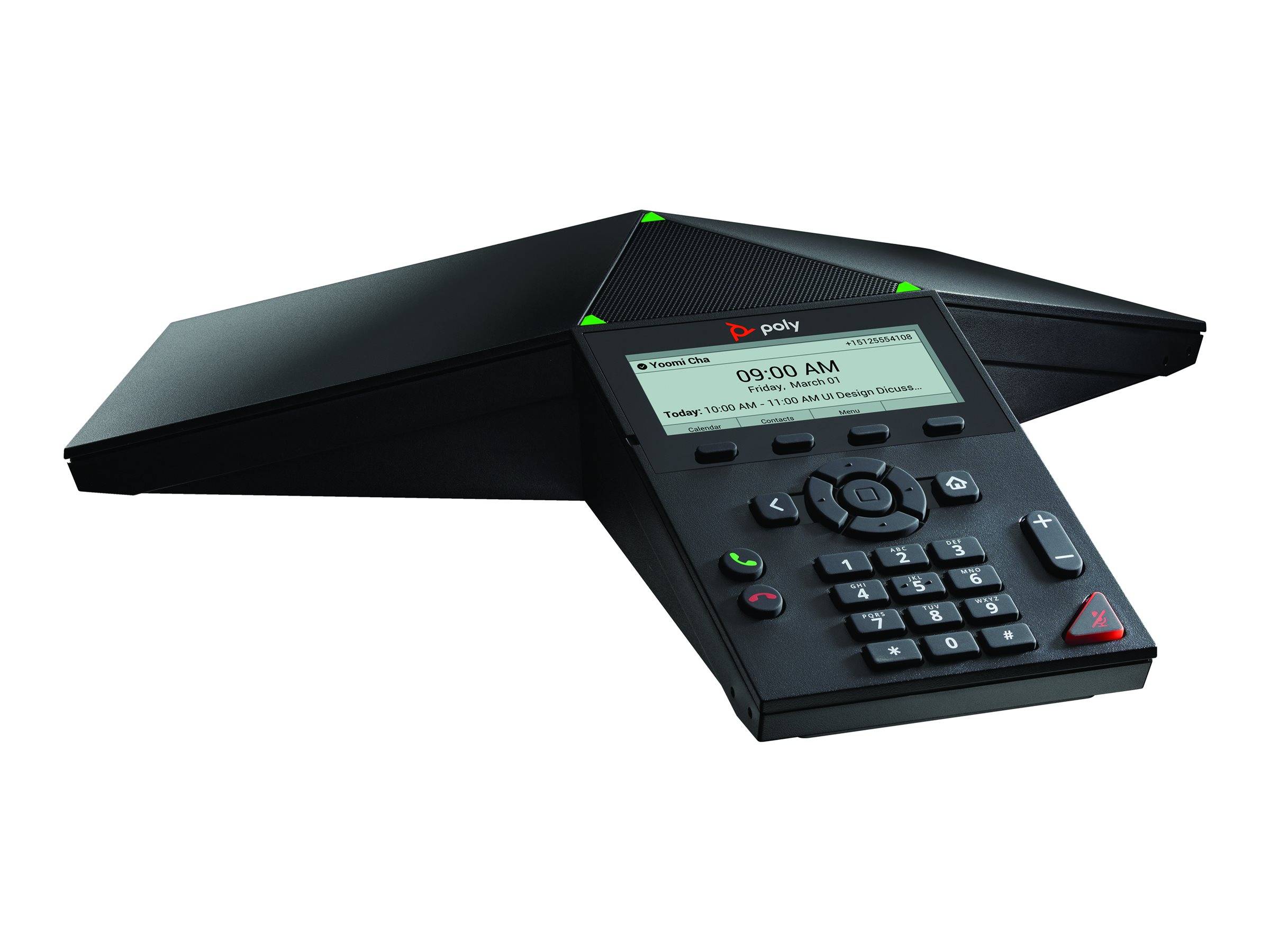 Hp poly telefono ip per conferenze poly trio 8300 abilitato per poe-2