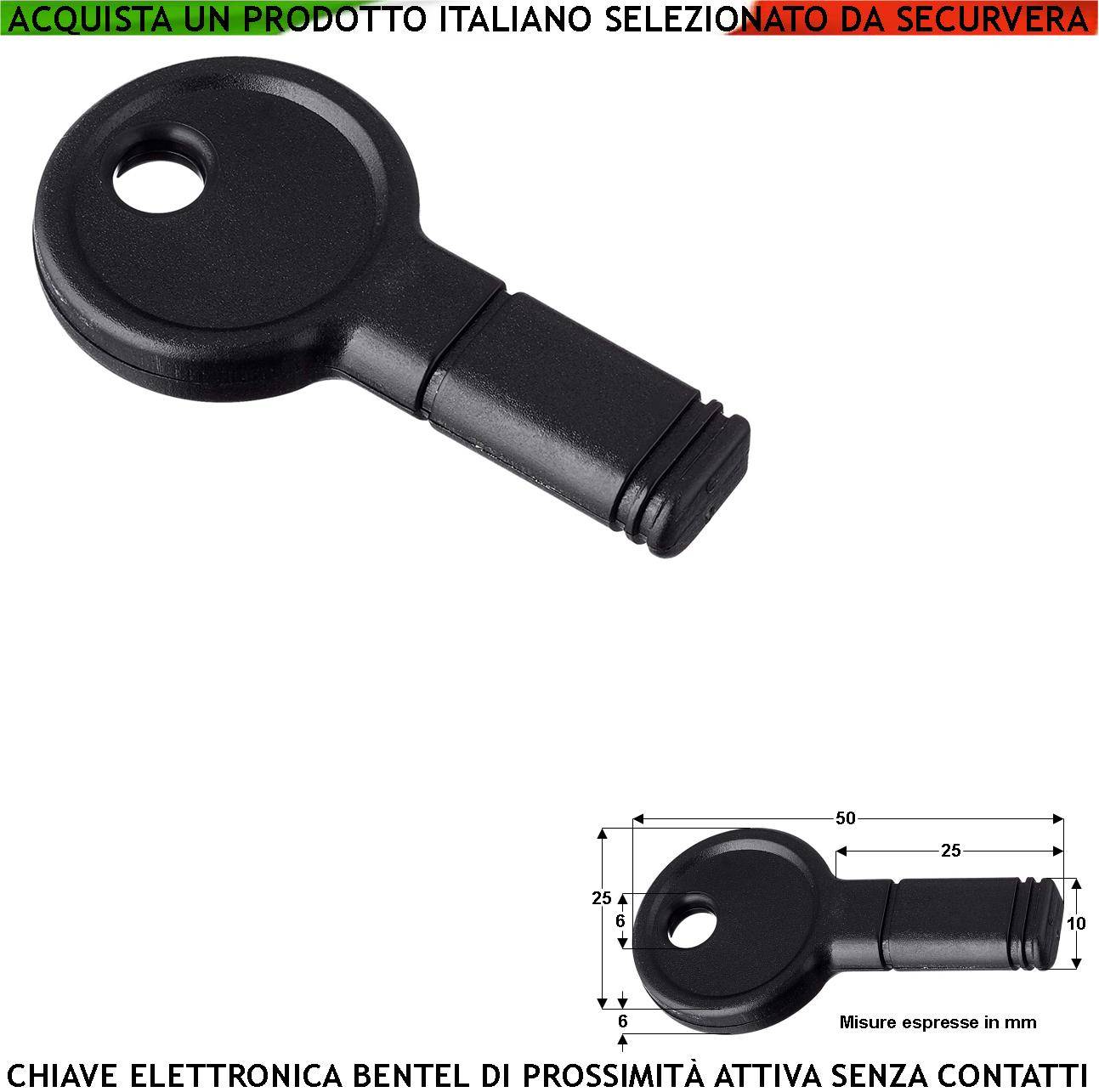 Chiave di Prossimità Bentel Eclipse Sistema Elettronica Key Serai Nuova SAT 2 Compatibile con gli Inseritori Proxi Ecl-0