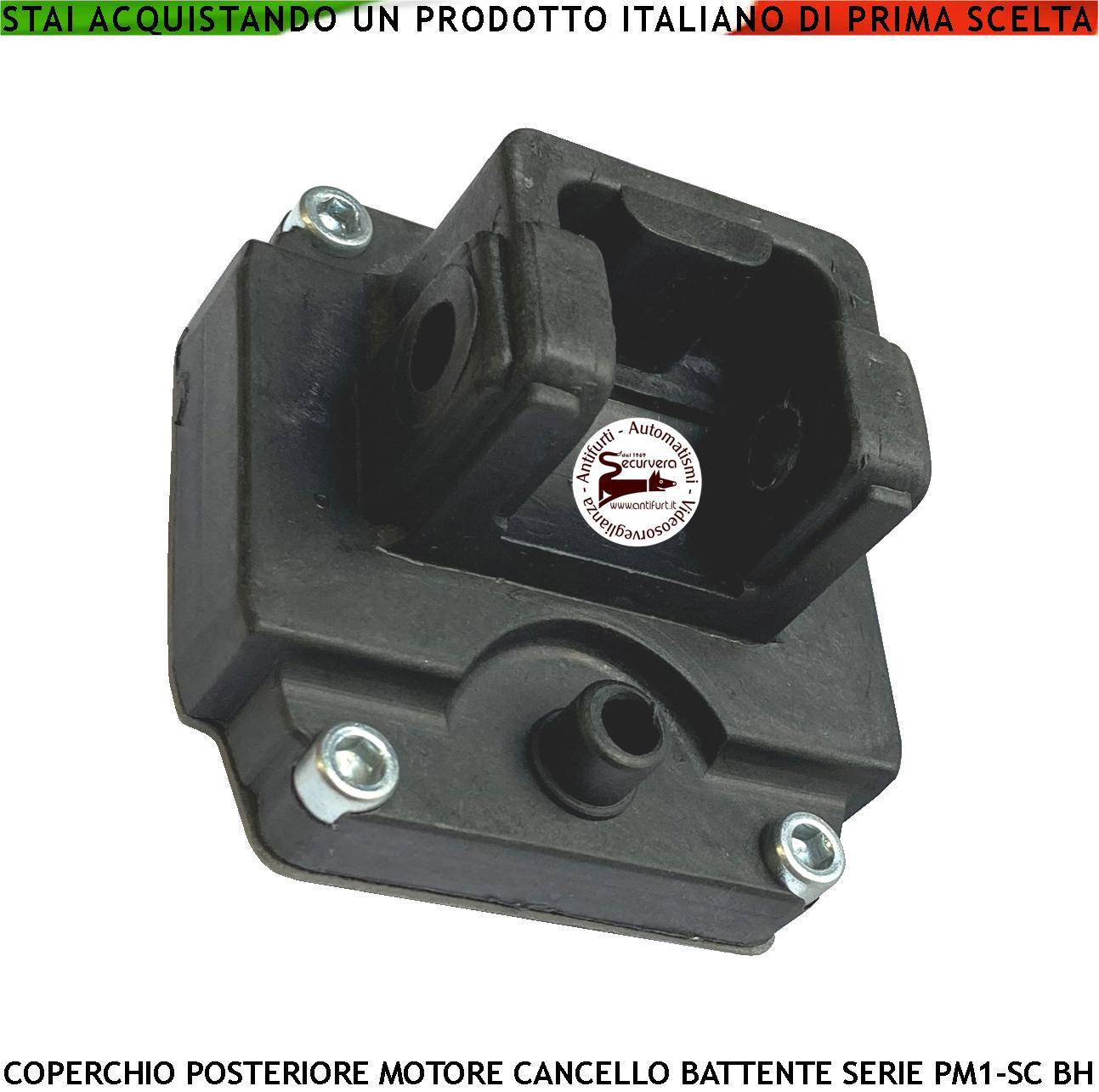 Coperchio Posteriore 140025/A Fondello Calotta o Cuffia Ricambio dei Motori o Attuatori Cancello Battente SV-MBS SV-MB-0