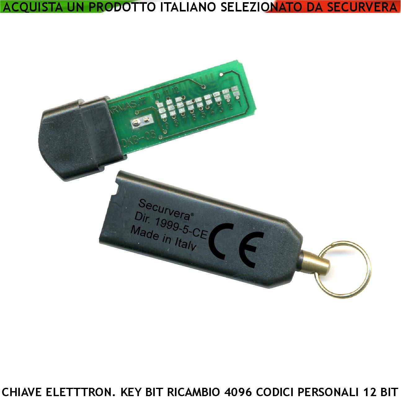 Chiave Elettronica Clone Key Bit C 104 Dallas 12 Bit Codice Sicurezza Personale Univoco Costruito dal Cliente a Saldar-0