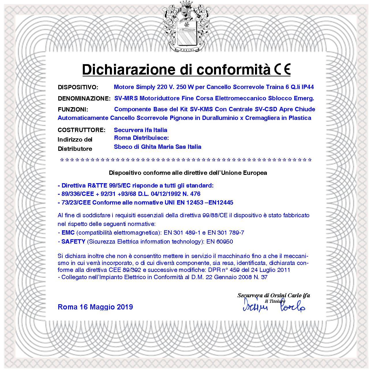 Motore 230 V Con Centrale per Cancello Scorrevole Traina 6 Q.li 2 Radiocomandi Faro Selettore Coppia Fotocellule Pigno-3