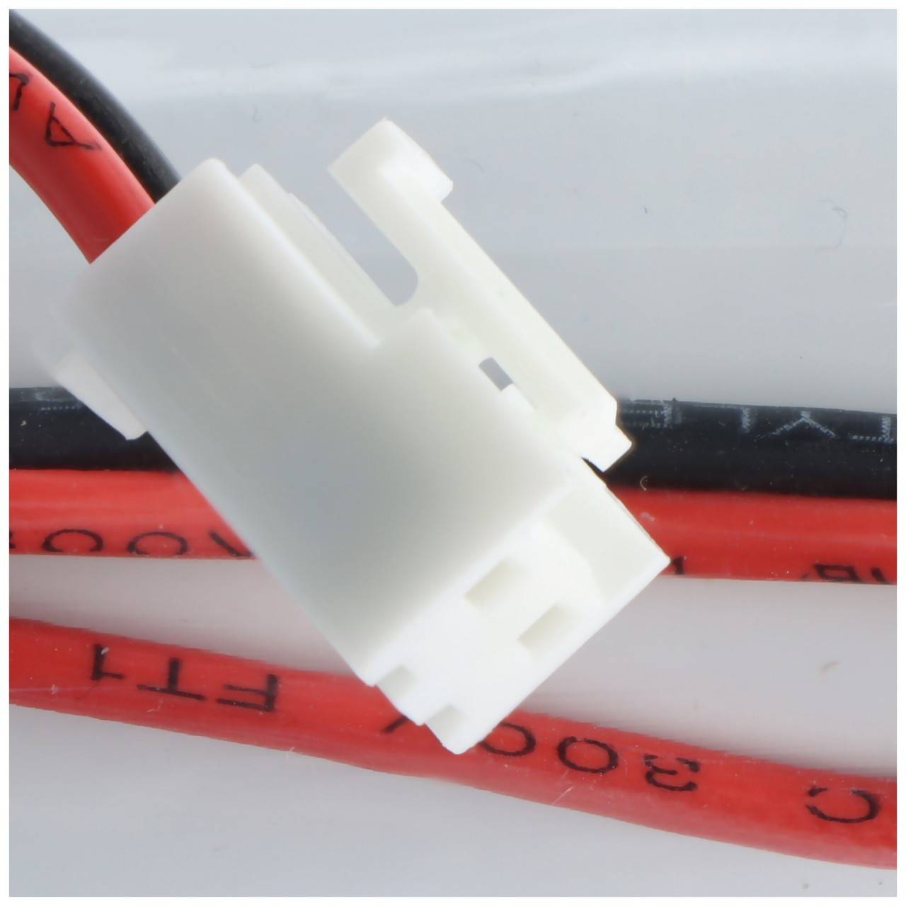 Batteria luce di emergenza NiCd 2.4V 4500mAh L1x2 Mono D con spina JST VHR-2-4