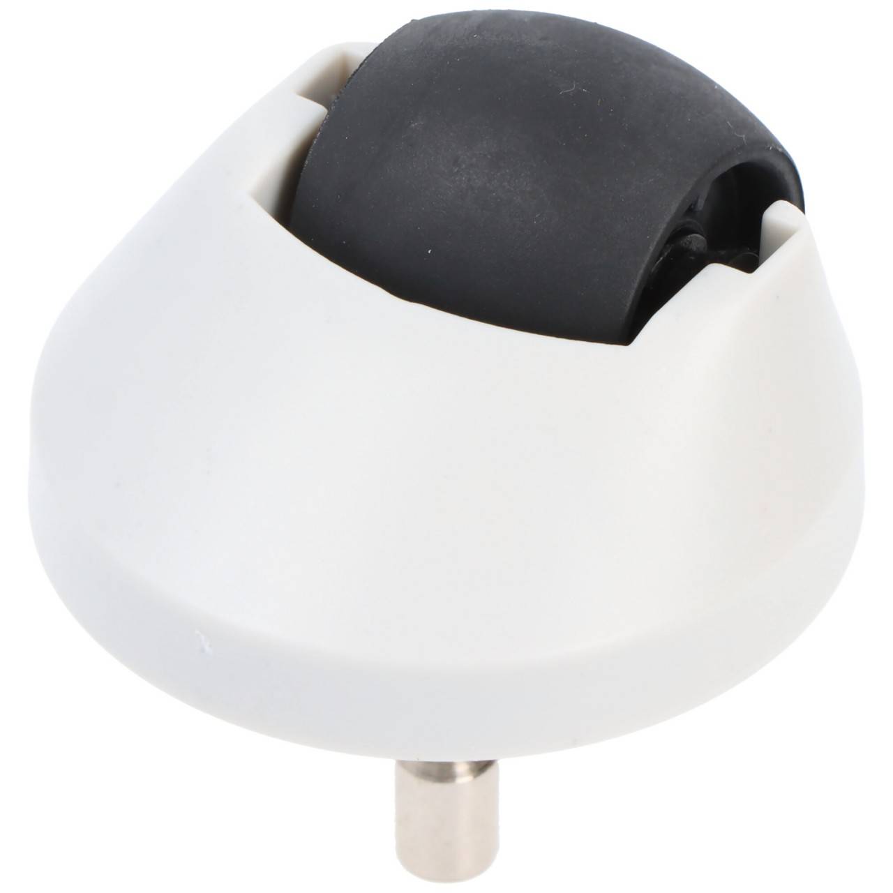 Ruota di ricambio compatibile per Xiaomi Roborock, Mi Robot, ruota anteriore grigio-nera-0