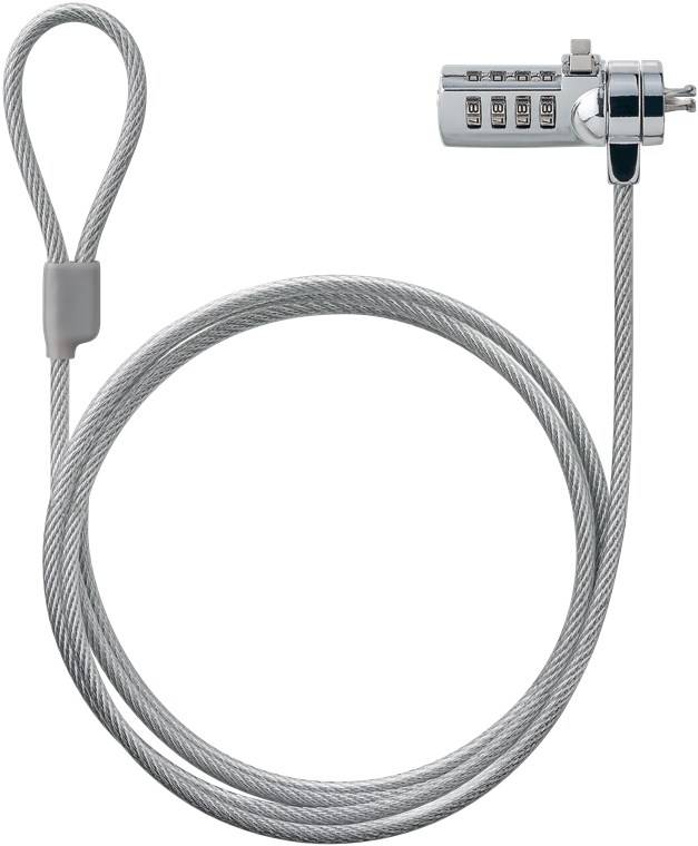Goobay 93038 cavo di sicurezza Grigio 1,5 m IQ-LOK-09-K-1