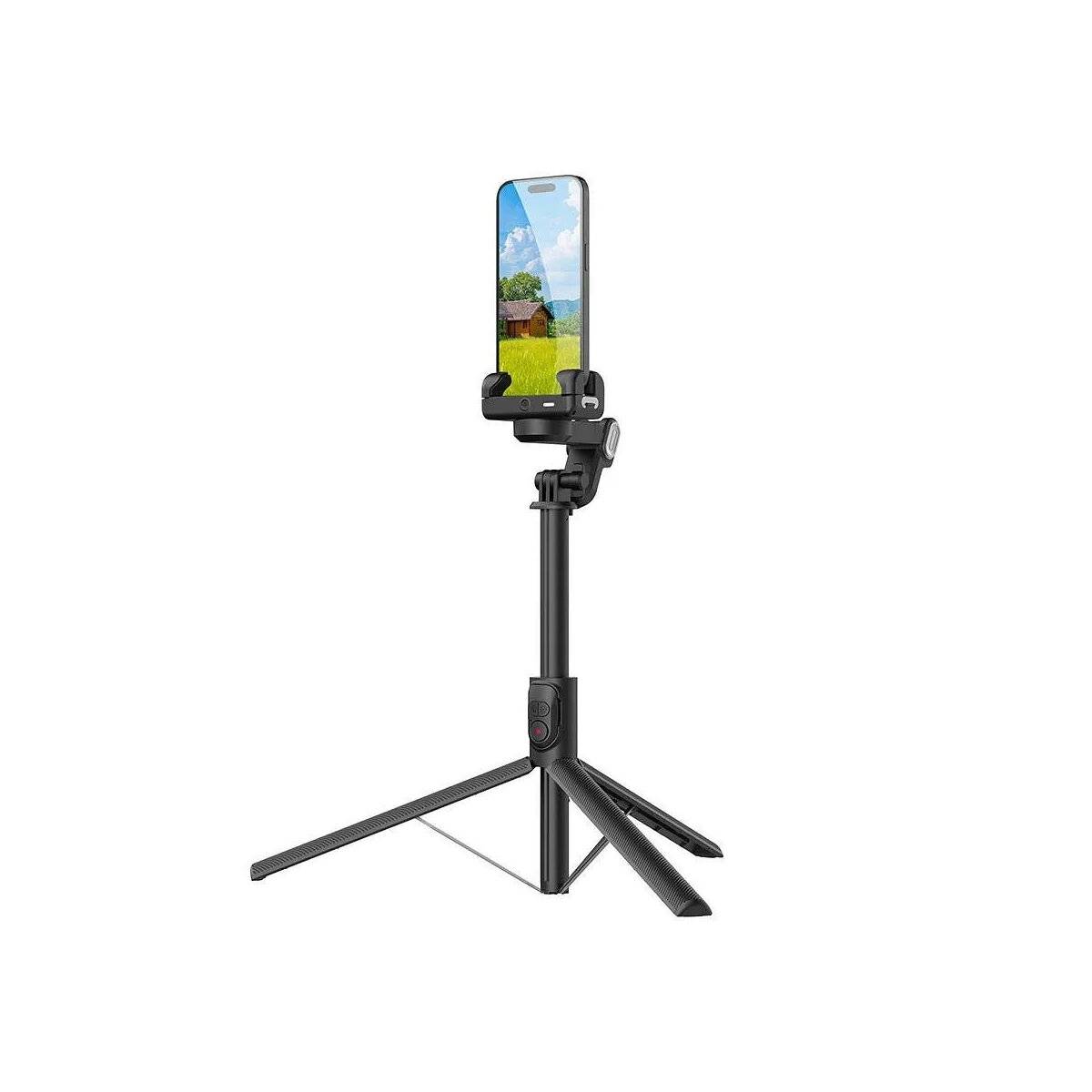 WiWU - Selfie Stick Wi-SE009 3in1 con funzione treppiede e stabilizzazione - fino a 1,6 m-1