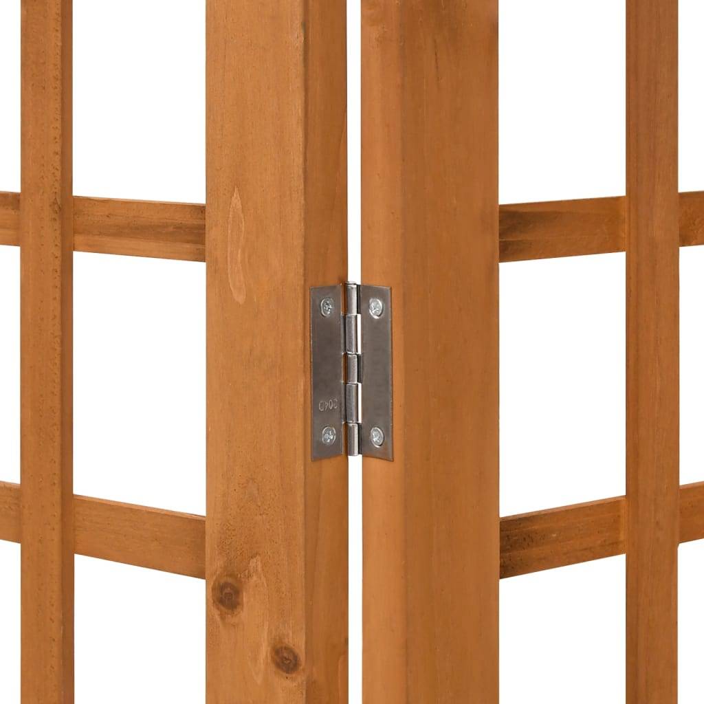 Divisorio a 3 Pannelli in Legno Massello di Abete 121x180,5 cm-4