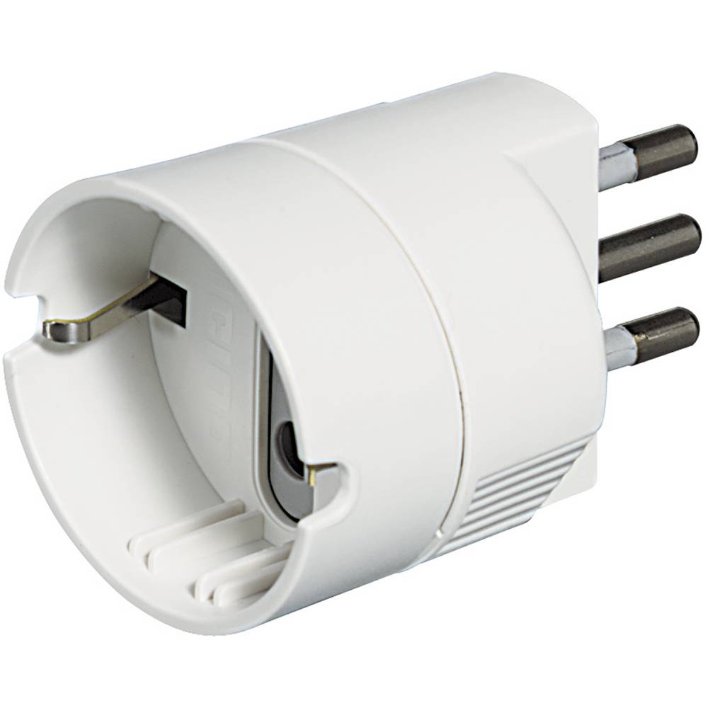 ESP - ADATTAT. SPINA 10A/PRESA P30 BCO-0