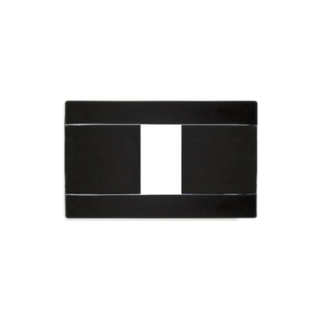 PLACCA RAL45 1 MOD.NERO LUCIDO-0