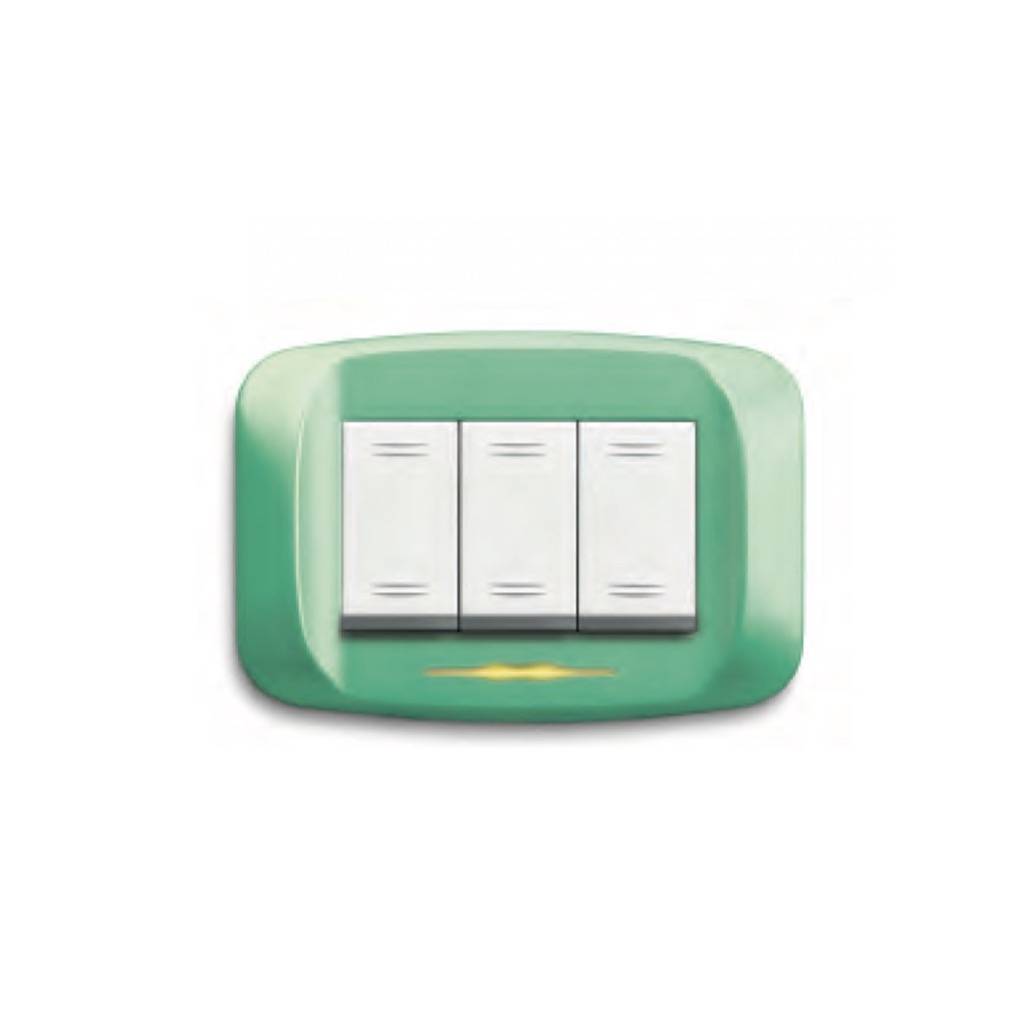 PLACCA BANQUISE PRESS.3M.VERDE MIC.-0