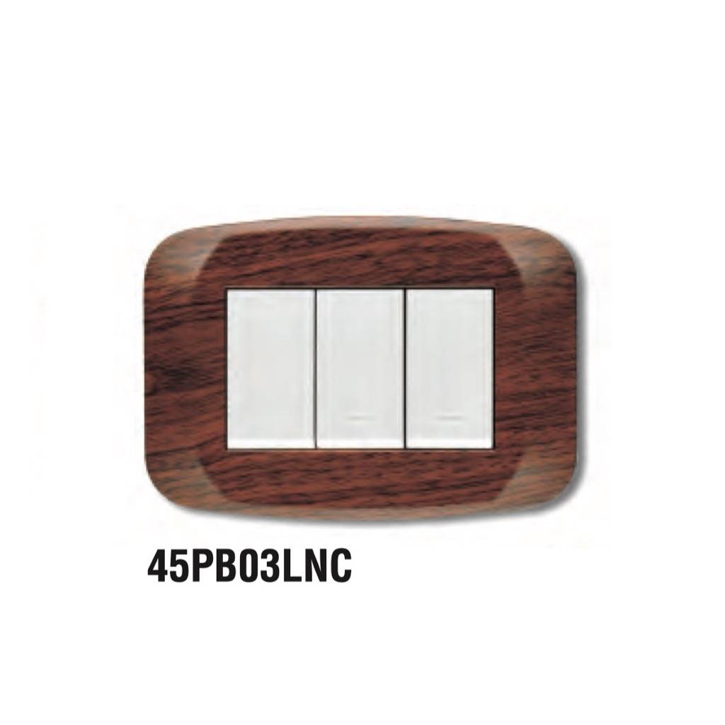 PLACCA BANQ.TECNOP. 6M. COLOR NOCE-0