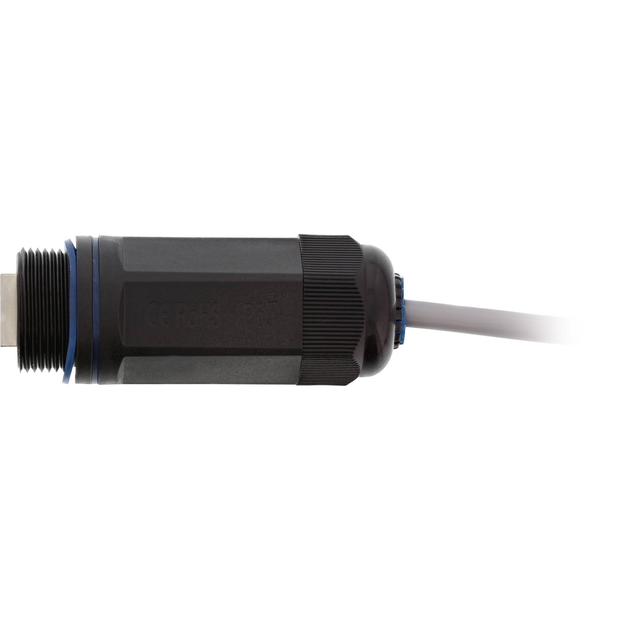 InLine Patchkabelkupplung Cat.6 - wasserdicht IP67 - 2x RJ45 Buchse - geschirmt-3