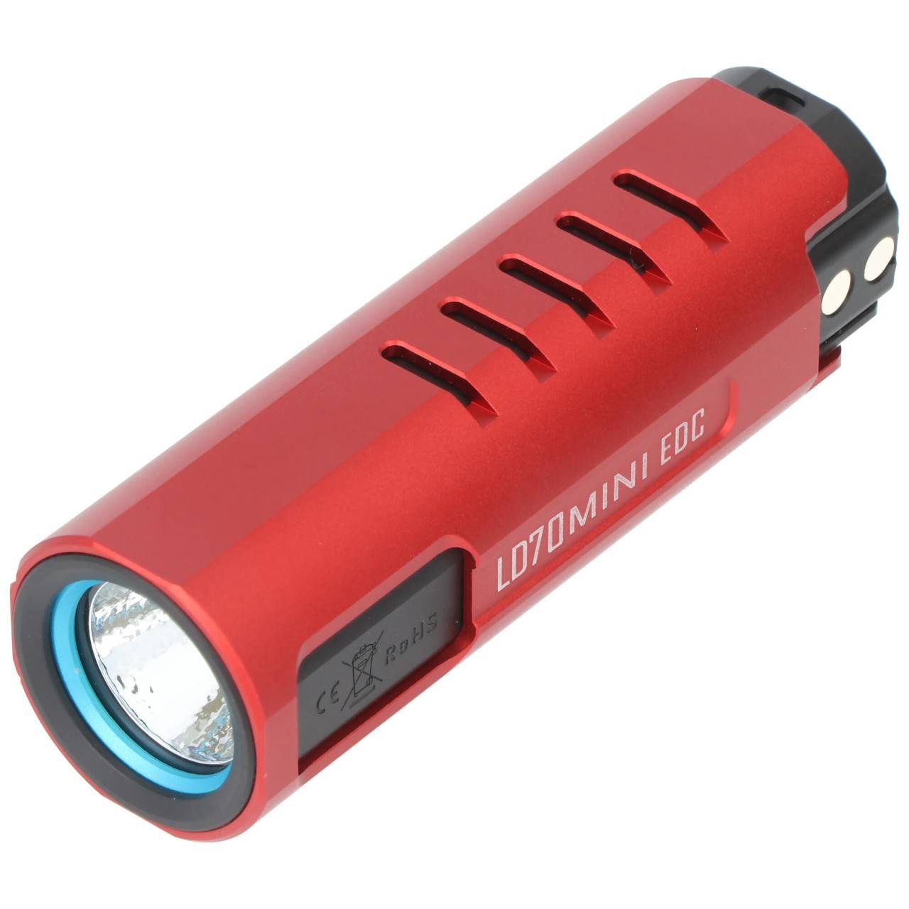 Torcia LED Imalent LD70 Mini EDC rossa con 4000 lumen, raggio di luce massimo 203 metri-3