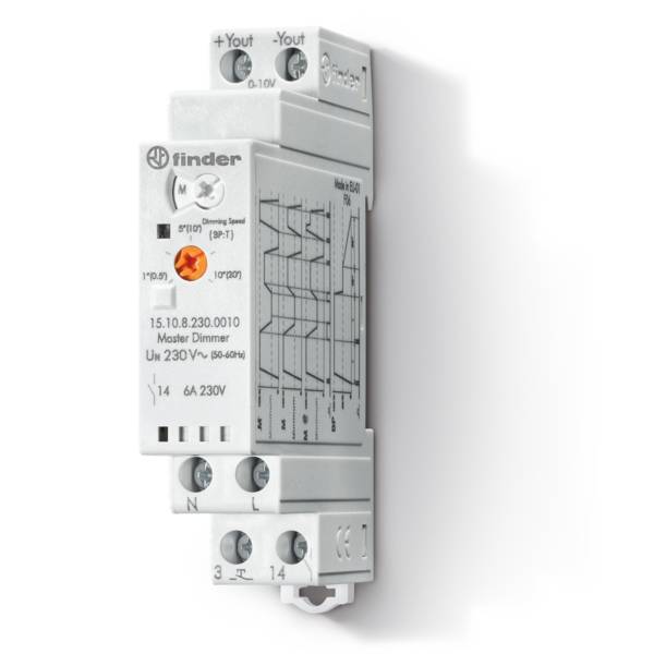 MASTER DIMMER 17,5MM 0-10V