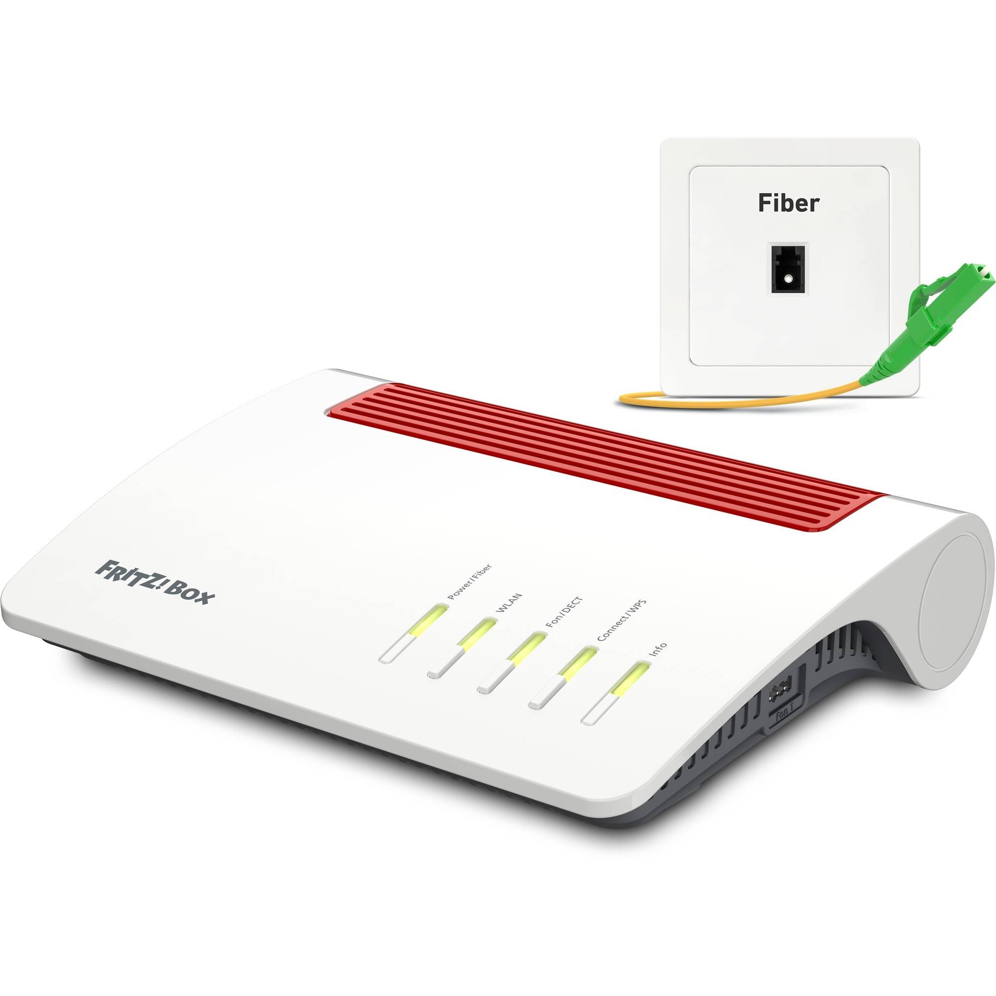 FRITZ!Box FRITZBox 5590 Fiber XGS-PON router wireless Gigabit Ethernet Dual-band (2.4 GHz/5 GHz) Bianco-1