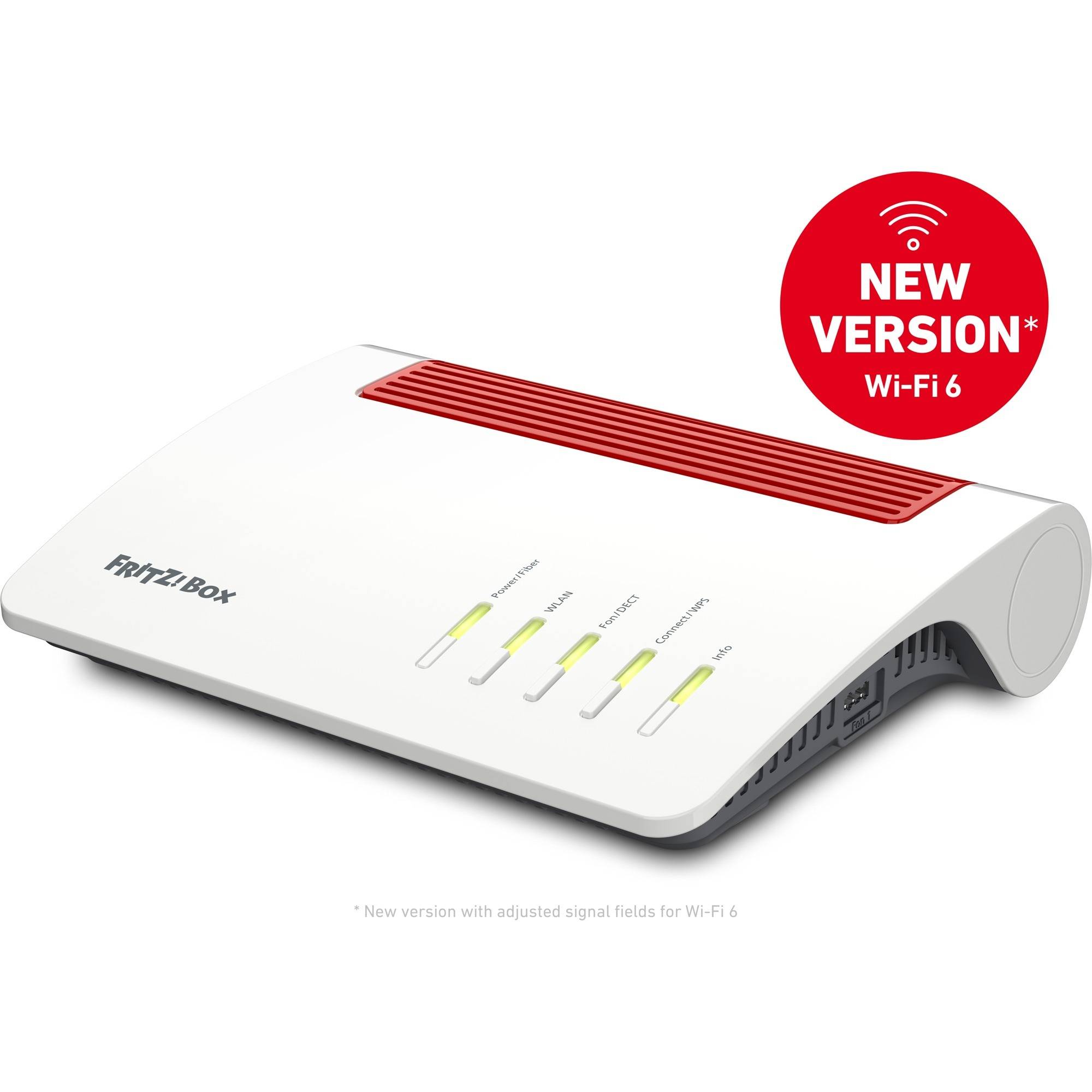 FRITZ!Box FRITZBox 5590 Fiber XGS-PON router wireless Gigabit Ethernet Dual-band (2.4 GHz/5 GHz) Bianco-2