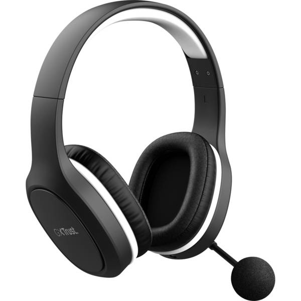 Trust GXT 391 Thian Cuffie Gaming Wireless con Microfono Volume digitale USB C Nero