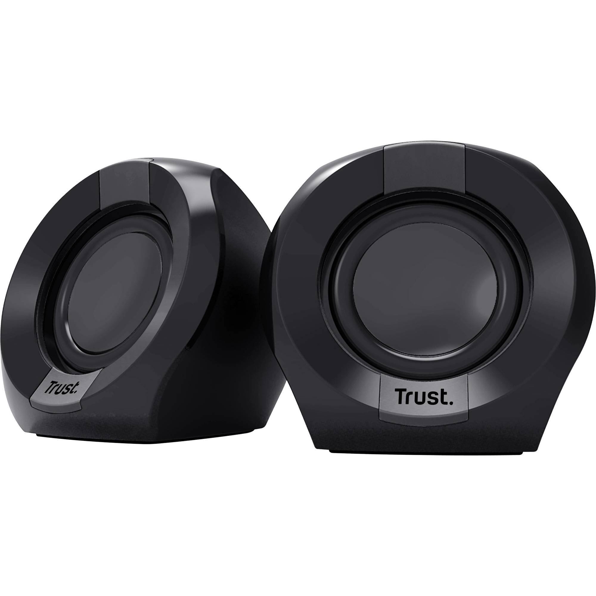 Trust 25164 Polo Set di Altoparlanti 4W Universale 2.0 canali Nero-0