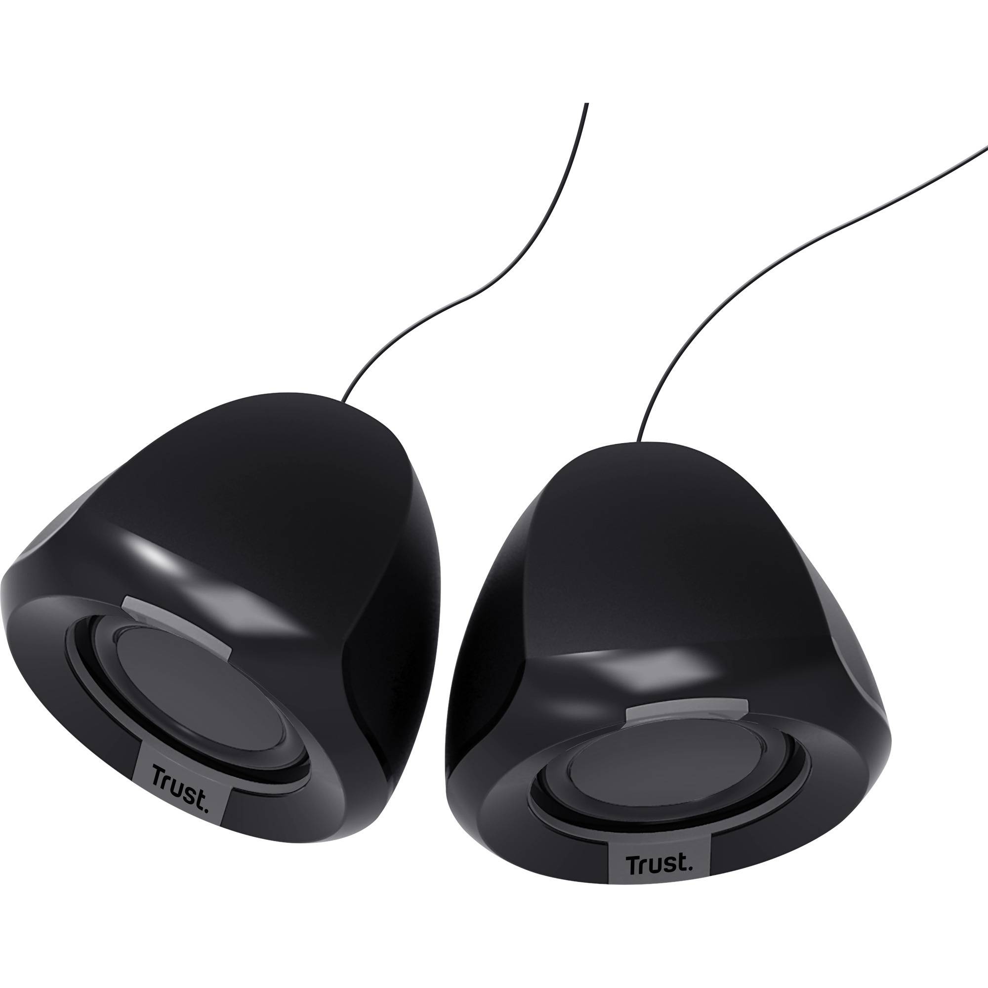 Trust 25164 Polo Set di Altoparlanti 4W Universale 2.0 canali Nero-1