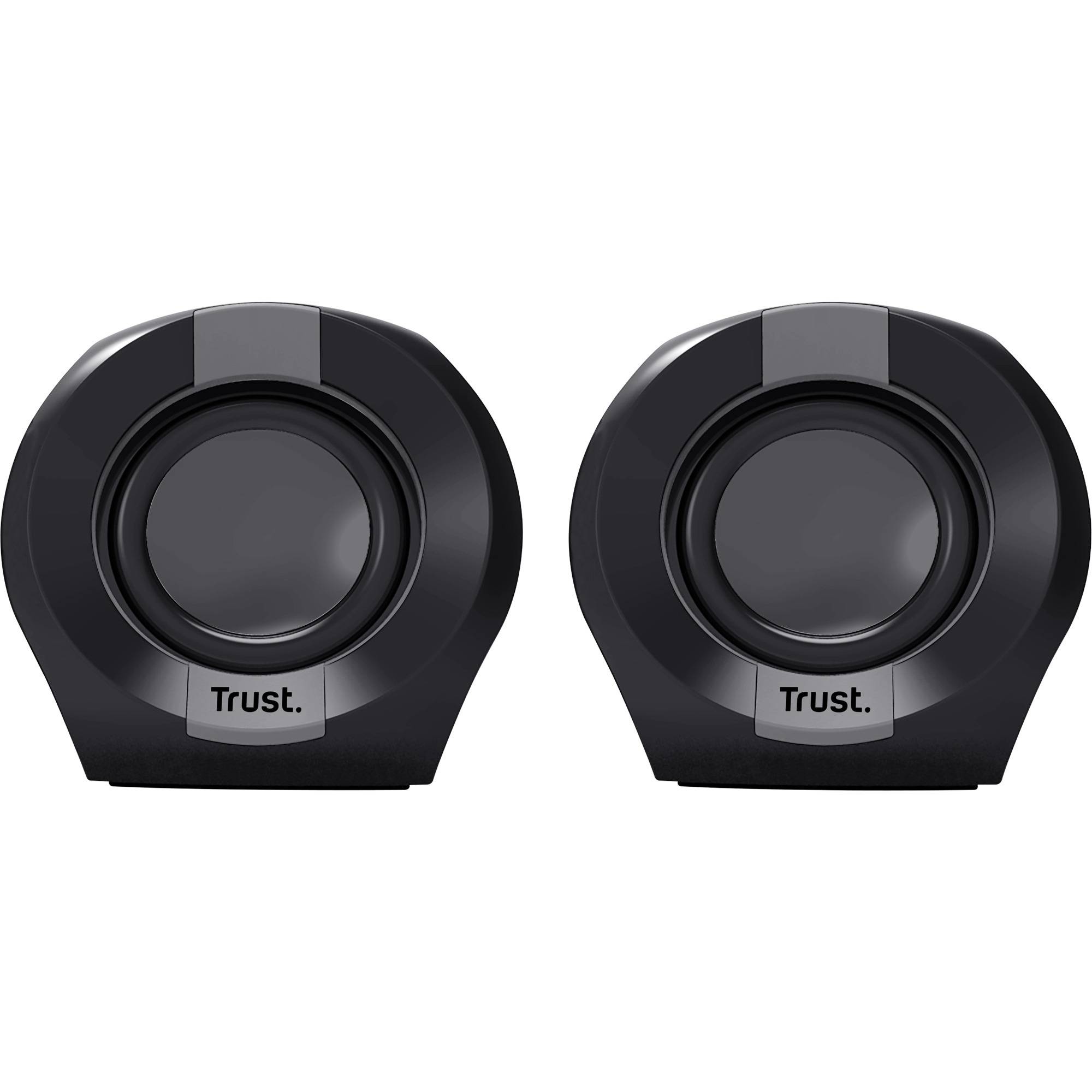 Trust 25164 Polo Set di Altoparlanti 4W Universale 2.0 canali Nero-2