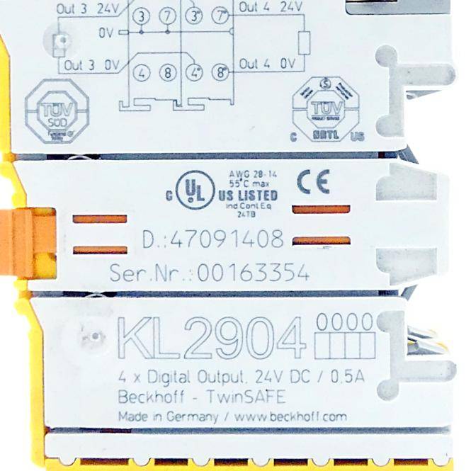 PLC BECKHOFF KL2904 Bus Terminal-1