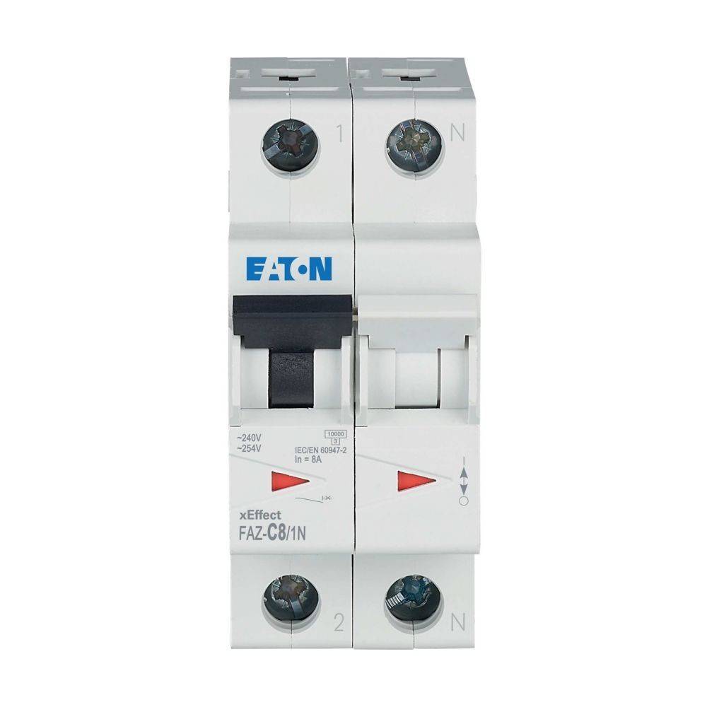 Interruttore automatico EATON FAZ-C8/1N-0