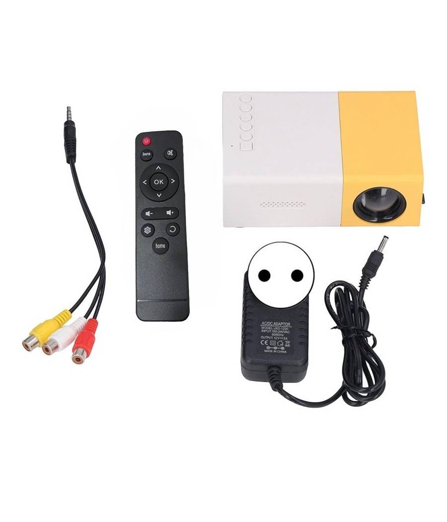 Mini Proiettore Portatile Hd Led Videoproiettore Home Cinema Tv Hd/av/usb/audio --4