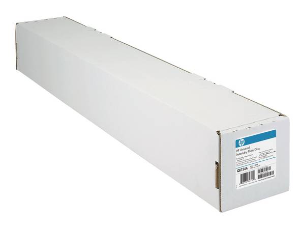 ORIGINAL HP Carta Marrone / Bianco Q6575A Universal Instant-dry Gloss Photo Pape 914 mm x 30.5 m 200 g/m Finitura lucida