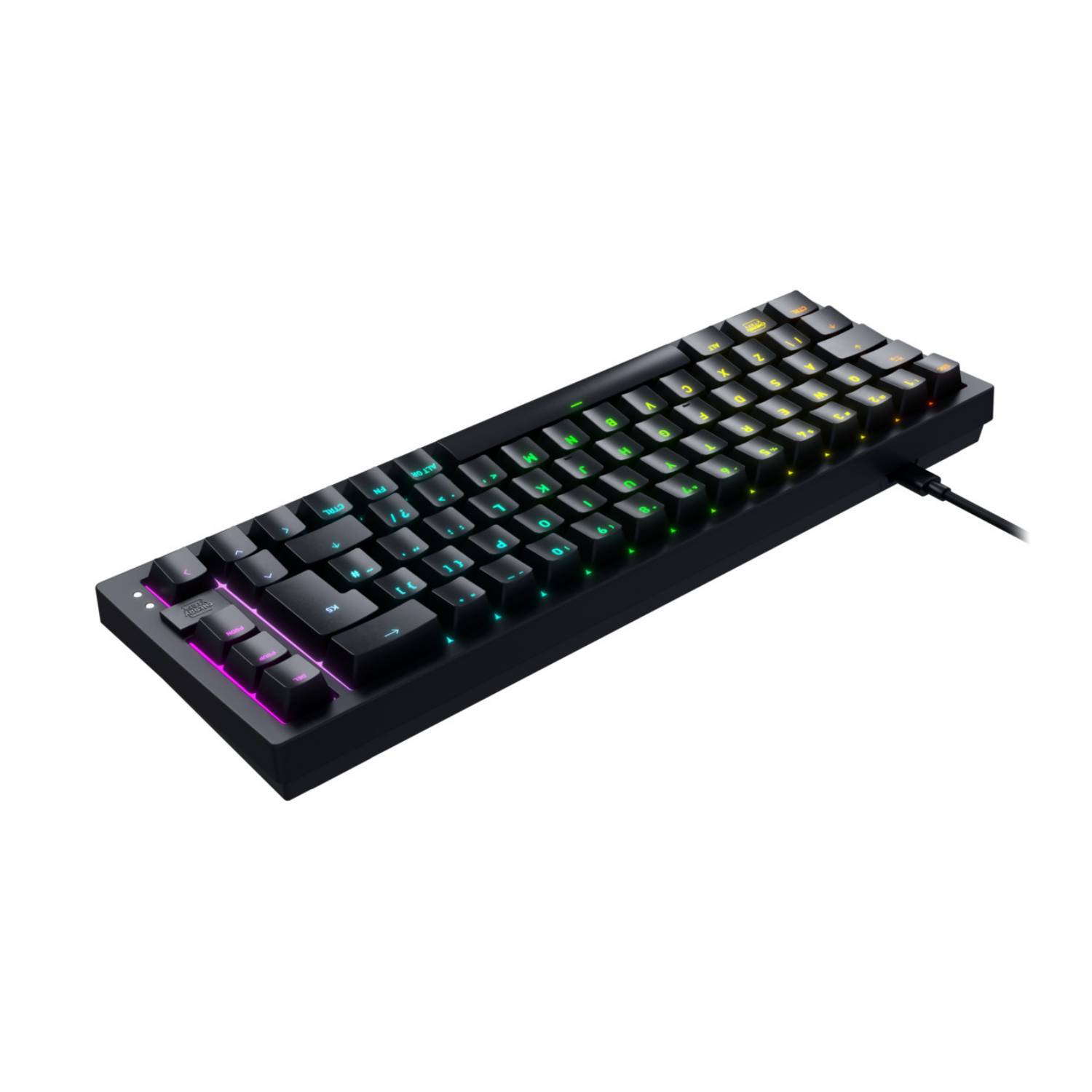CHERRY XTRFY TAS K5V2 Corded US-Layout schwarz MX Red (CX-K5V2-RGB-CPT-BLACK-R-US)-2