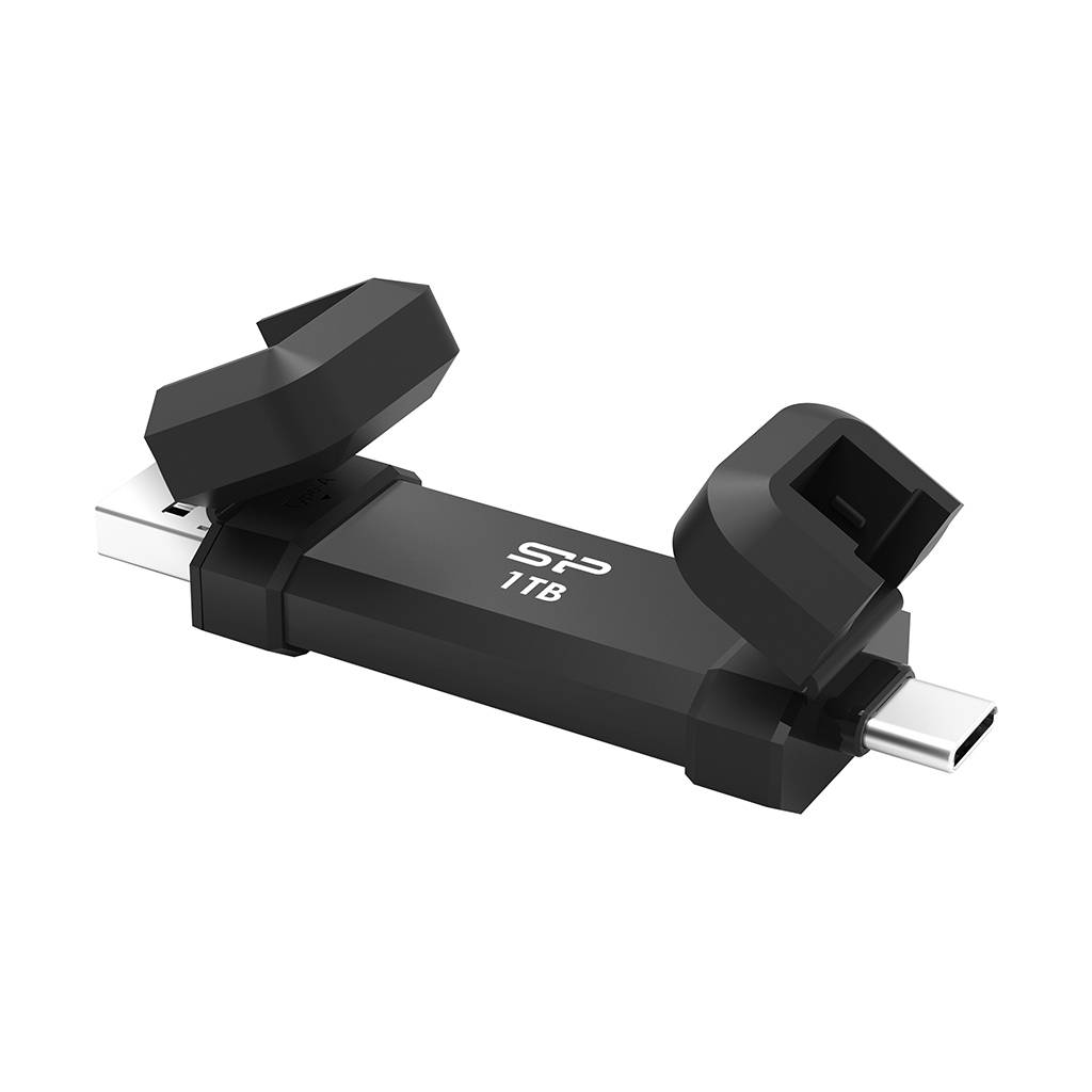 Chiavetta USB portatile SSD USB 3.2 DS72 da 1 TB Nera-1