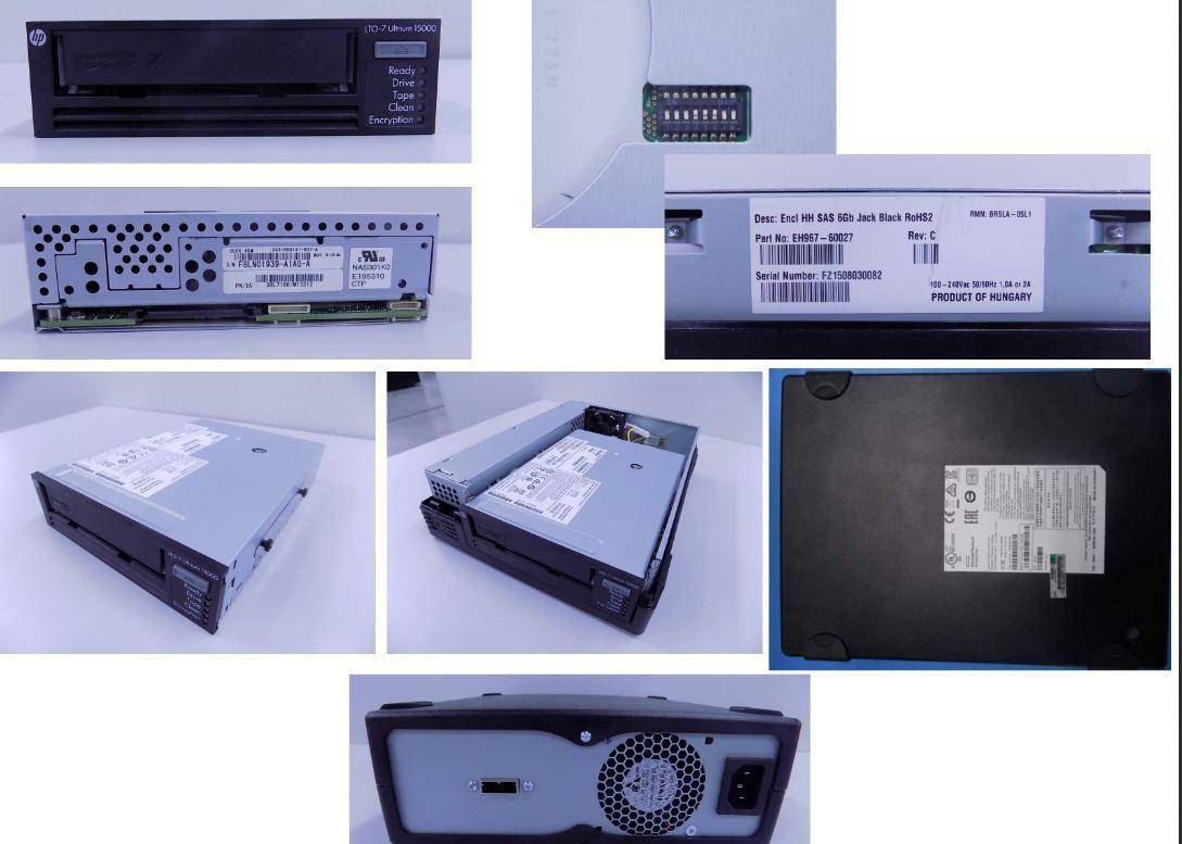 HPE STOREEVER LTO-7 ULTRIUM 15000,6TB/15TB EXTERN-0