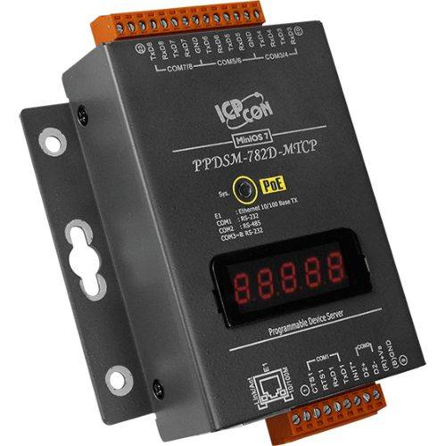 PPDSM-782D-MTCP CR Icp Das PPDS (PoE and Modbus Gateway)-2