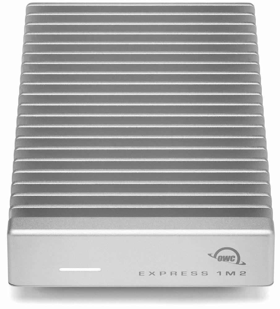 OWC Express 1M2 - SSD - 2 TB - extern (tragbar) - USB4 (USB-C Steckverbinder) - Silber (OWCUS4EXP1MT02)-2