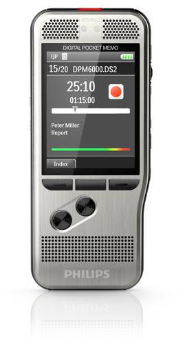 Philips PocketMemo DPM6000 9199146482 Registratore vocale digitale Argento-0