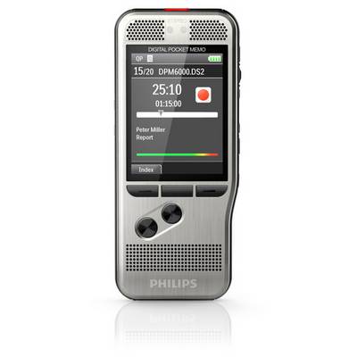 Philips PocketMemo DPM6000 9199146482 Registratore vocale digitale Argento-0