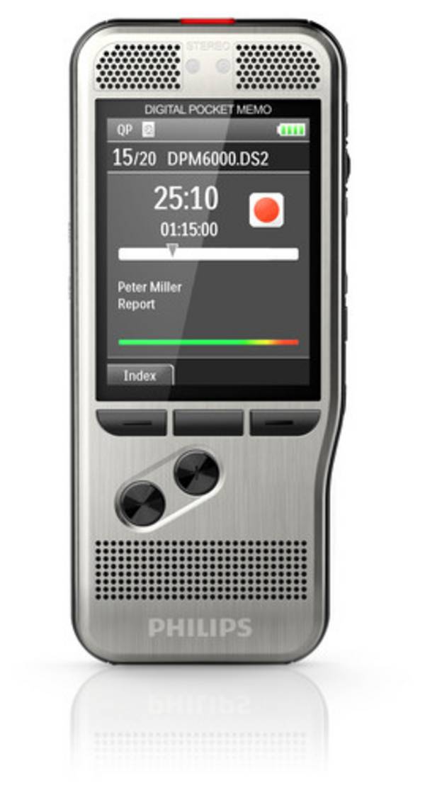 Philips PocketMemo DPM6000 9199146482 Registratore vocale digitale Argento