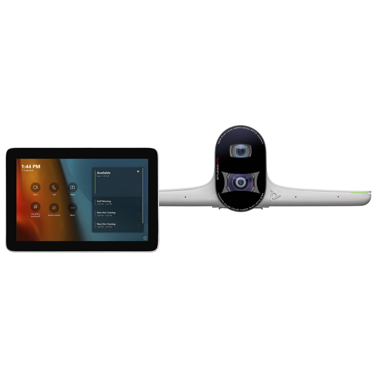HP Poly Studio Large Room Kit for MS Teams: Studio E70 Smart Camera with GC8 (ABB)-0