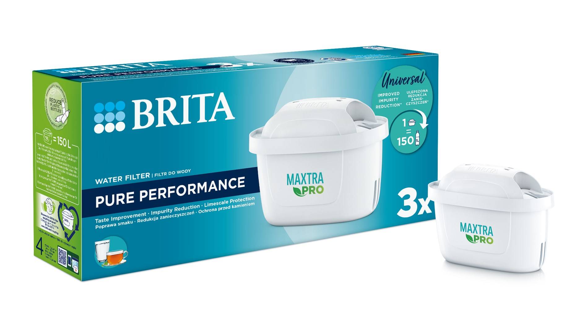 Brita Maxtra+ Pure Performance Wasserfilterkartusche 3 Stück(e) (1051755)-4