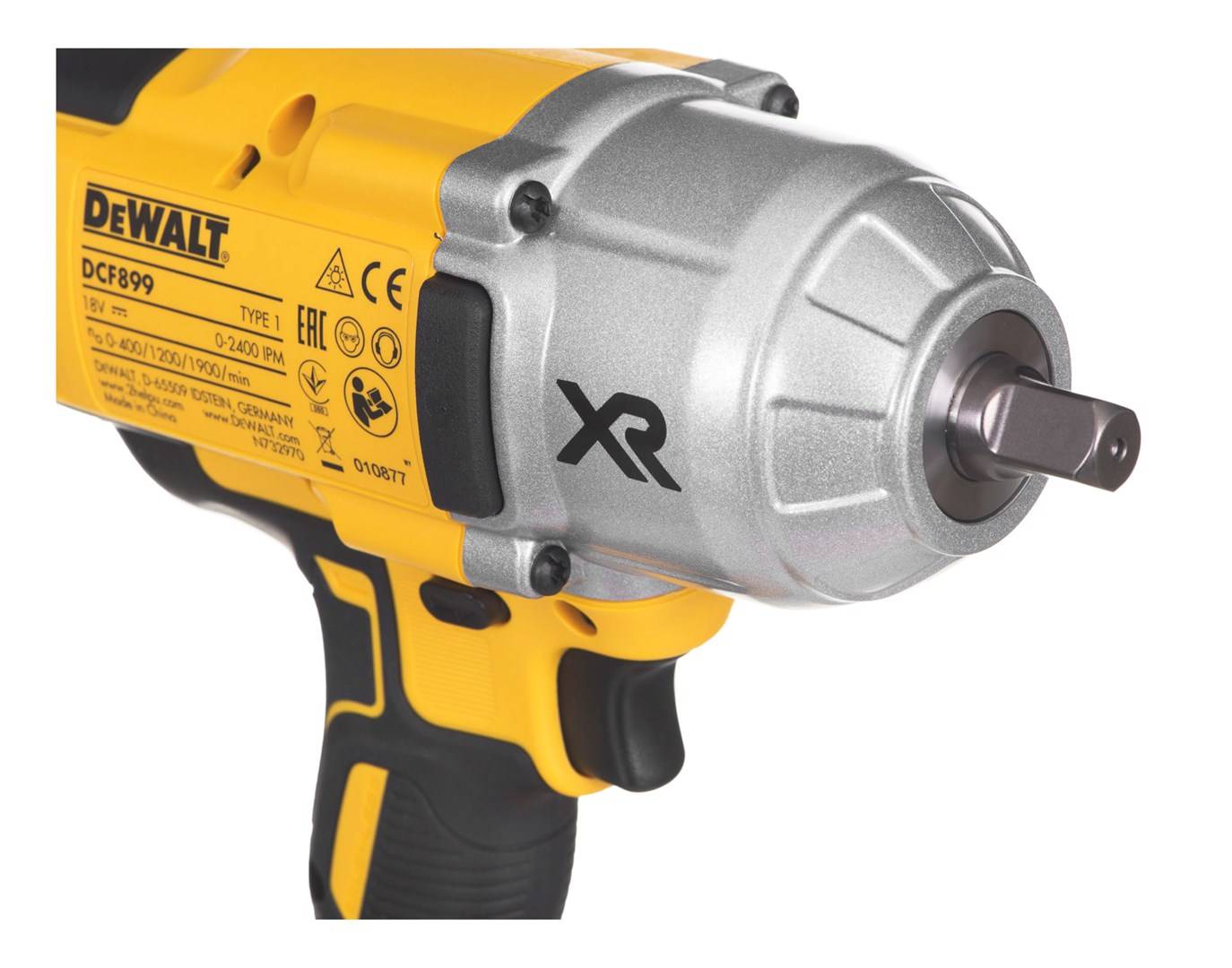 DeWALT DCF899N-XJ SlagnÃ¸gle Intet batteri 1/2 kvadratisk drev 610W-5