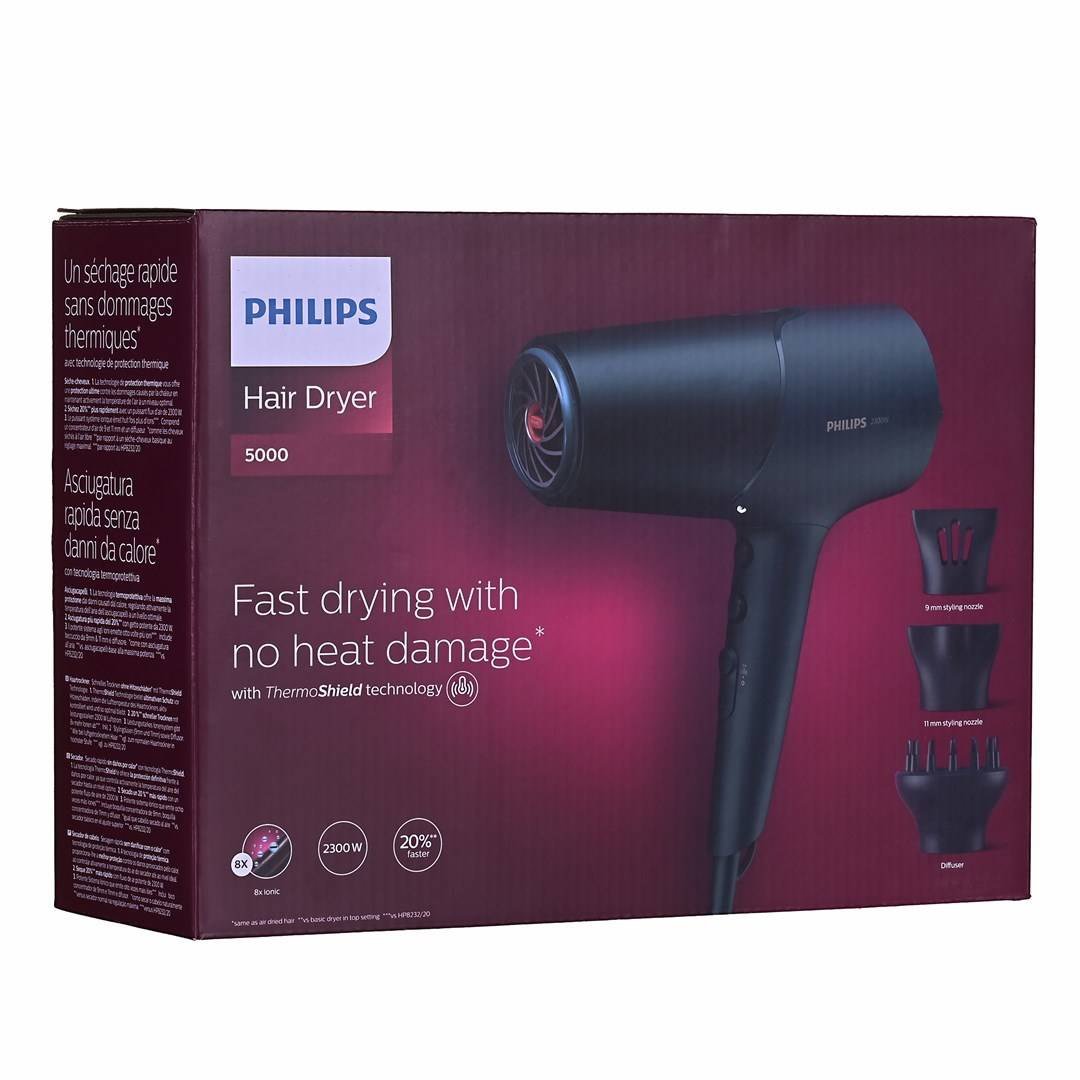 Philips 5000 series BHD512/20 Asciugacapelli Blu-6