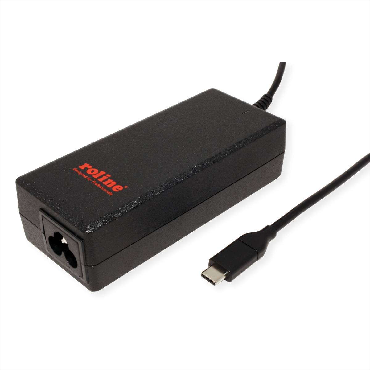 Caricabatterie USB ROLINE con connettore C5, 1x porta USB tipo C, 65W-0