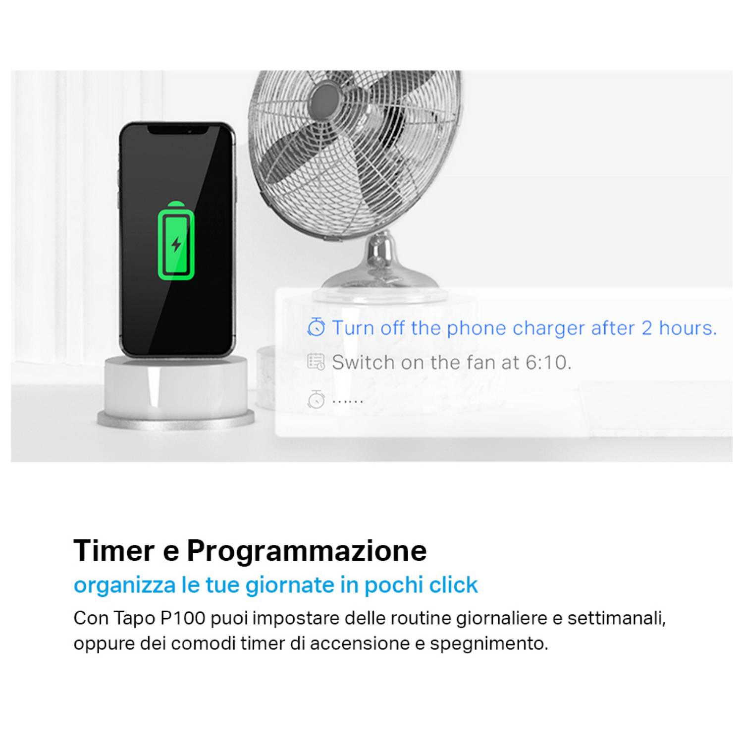 TP-Link Tapo P100 presa intelligente 2300 W Bianco (TAPO P100)-0